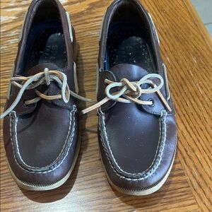 Sperry Dark Brown Boat Shoes